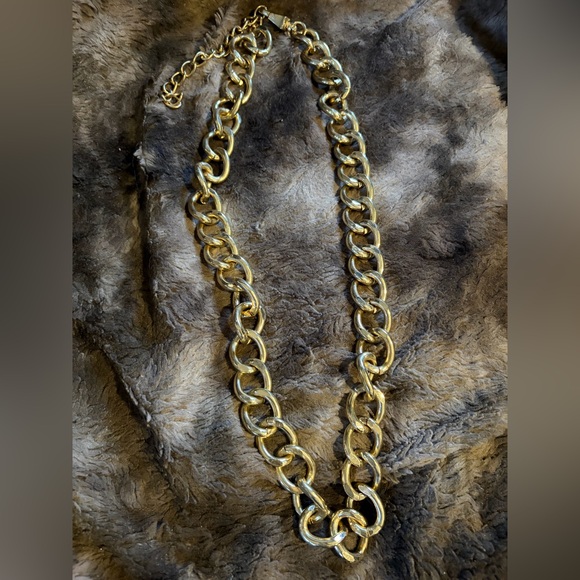Source Unknown Jewelry - Heavy Gold Chain Necklace
